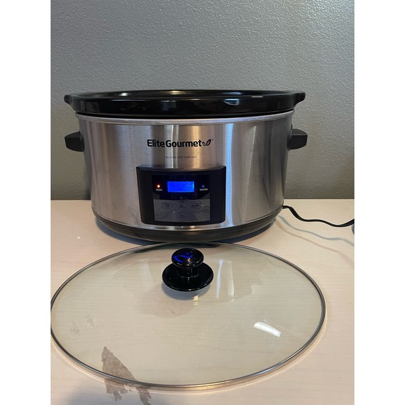 Elite Gourmet MST 900D Digital Programmable Slow Cooker - Picture 2 of 6